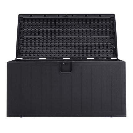 Brown 105 Gallon Outdoor Deck Box