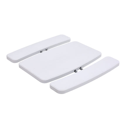 Beige Foldable Picnic Table and Bench Set for Kids