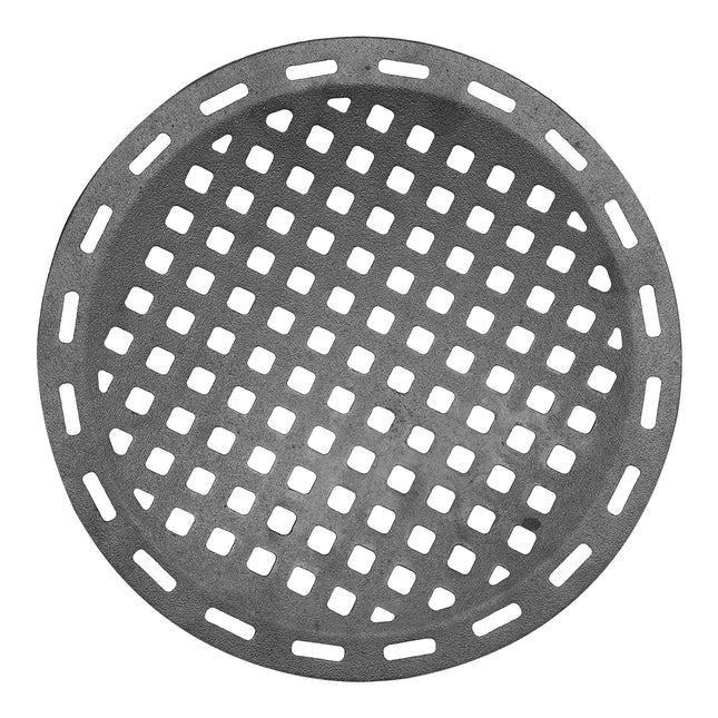 Black Round 33cm Cast Iron Grill Grate