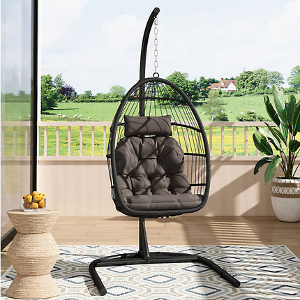 Outdoor Hanging Egg Shaped Chair