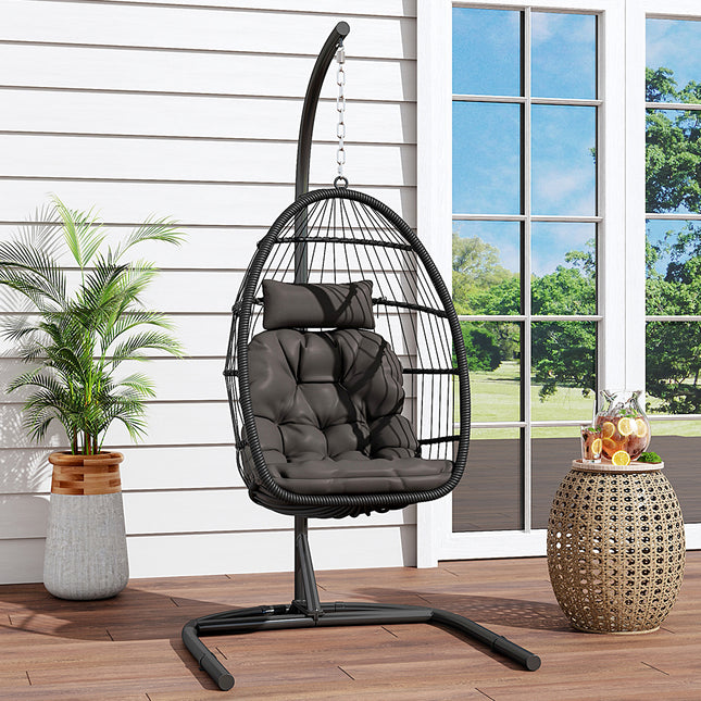 Outdoor Hanging Egg Shaped Chair
