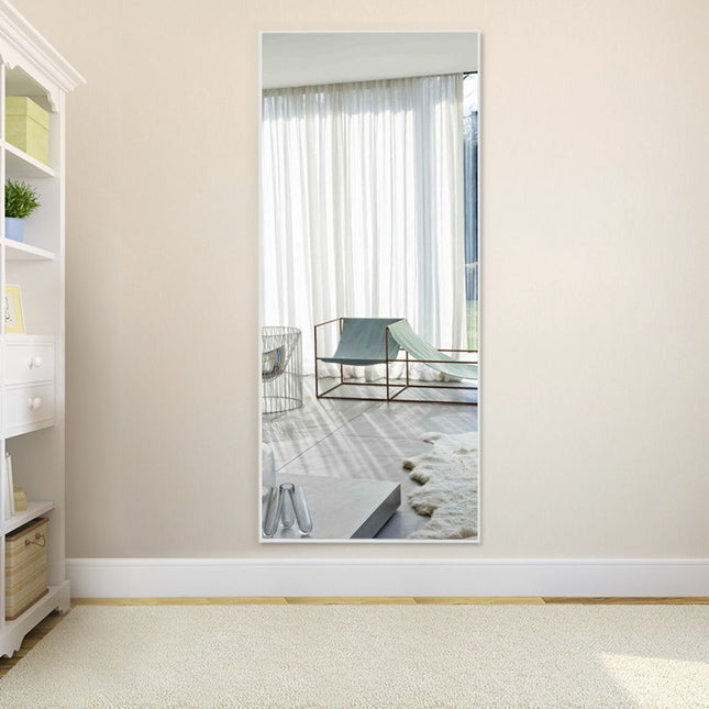 Modern Slim Frame Full Length Wall Mirror