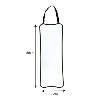 80cm Wooden Full Length Hanging Mirror with Adjustable Strap
