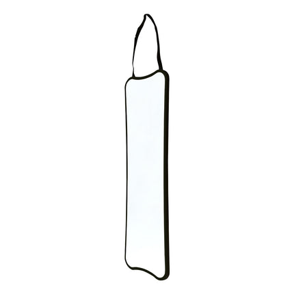80cm Wooden Full Length Hanging Mirror with Adjustable Strap
