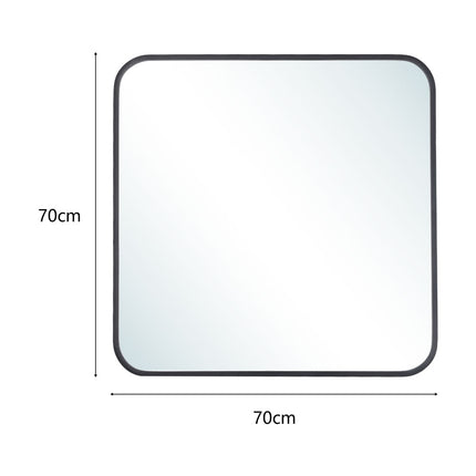 50/60/70cm Modern Square Wall Mirror with Aluminium Frame