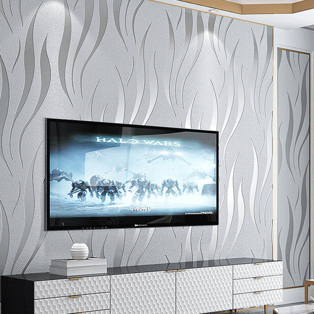 Modern Wave Wallpaper 9.5 x 0.53m Non-Pasted