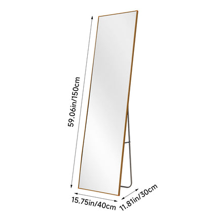 150cm H Modern Slim Frame Full Length Mirror