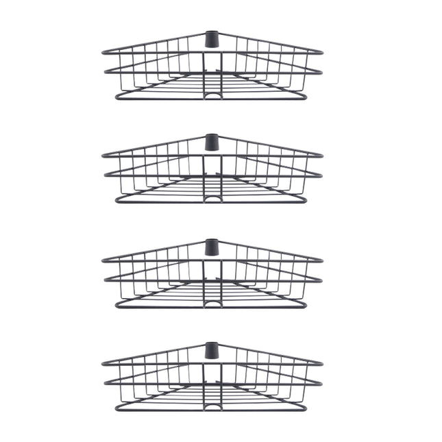 H250cm 4-Tier Bathroom Caddy Corner Shelf