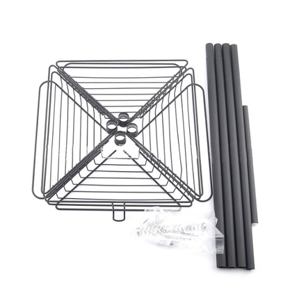 H250cm 4-Tier Bathroom Caddy Corner Shelf