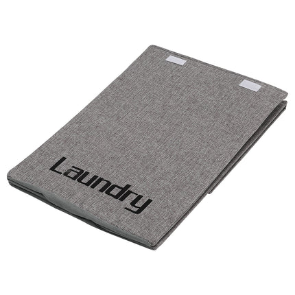 Large Linen Laundry Basket 72L Folding Clothes Hamper with Lid