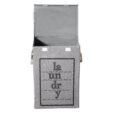 Foldable Laundry Basket 72L Linen Laundry Hamper with Lid