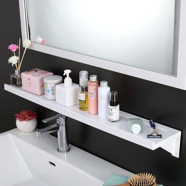 Bathroom Self-Adhesive Shelf Waterproof Shower Rack