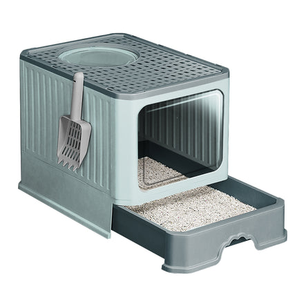 Enclosed Cat Litter Box for Odour Control
