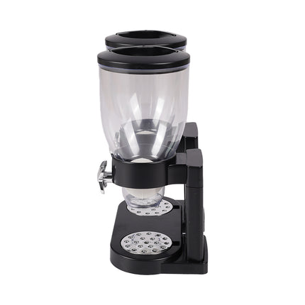 Black Modern Food Dispenser Cereal Containers Storage Dispenser