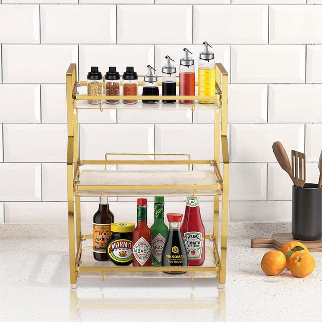 3-Tier Bathroom Storage Organiser Freestanding Rack
