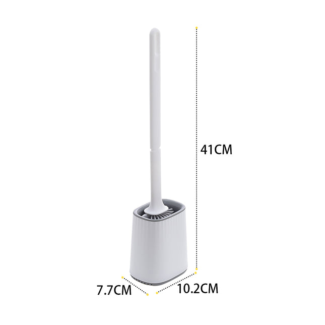 Flexible Silicone Toilet Brush and Holder
