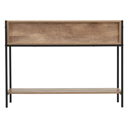Slim Hallway Console Table with 2 Drawers and Lower Shelf