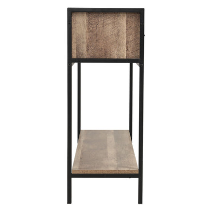 Slim Hallway Console Table with 2 Drawers and Lower Shelf