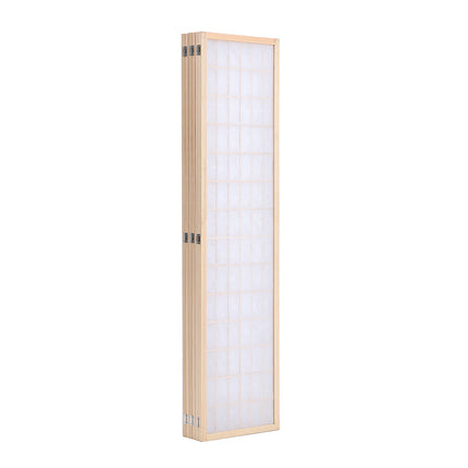 6 Panel Solid Wood Folding Room Divider Privacy Screen 270x180cm H