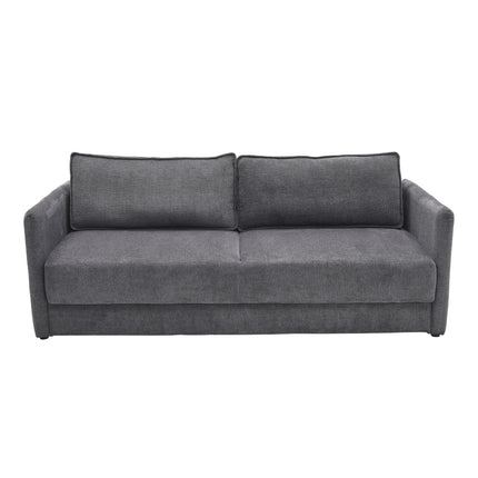 206cm W Dark Grey 3Seater Sleeper Sofa Bed