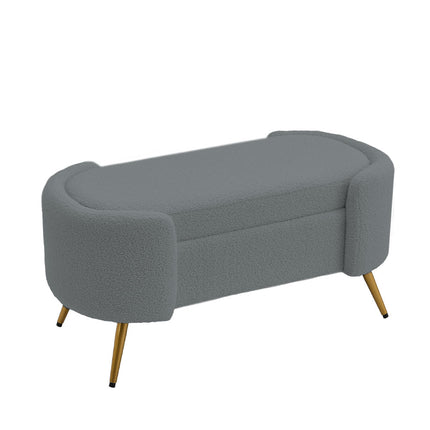 Luxurious Upholstered Accent Bench 100x48cm