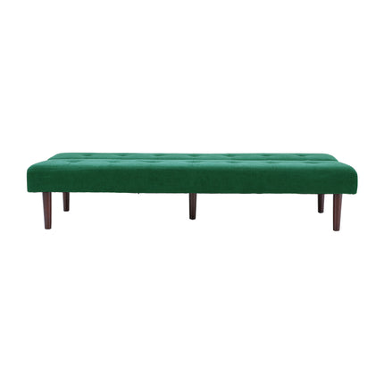 Contemporary Convertible Sofa Bed Green