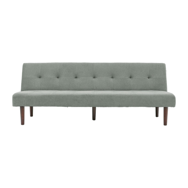 Contemporary Convertible Sofa Bed Grey