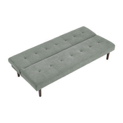 Contemporary Convertible Sofa Bed Grey