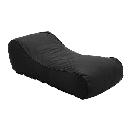 Comfortable Bean Bag Bed Floor Lounger in Black