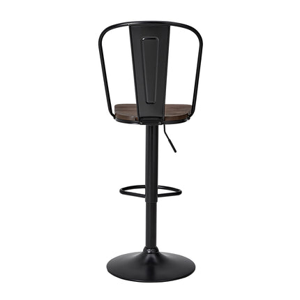 Set of 2 Adjustable Kitchen Bar Stools Dining Chairs 99–120cm High