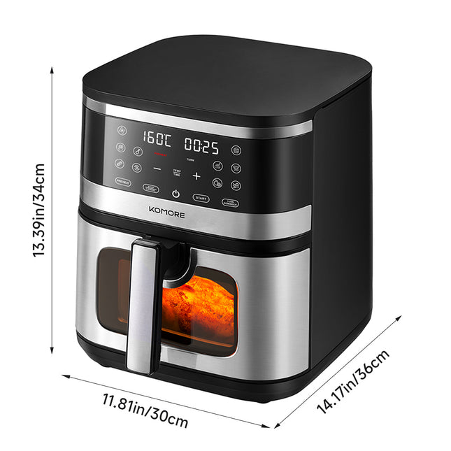 Multi-Function Air Fryer with Adjustable Settings