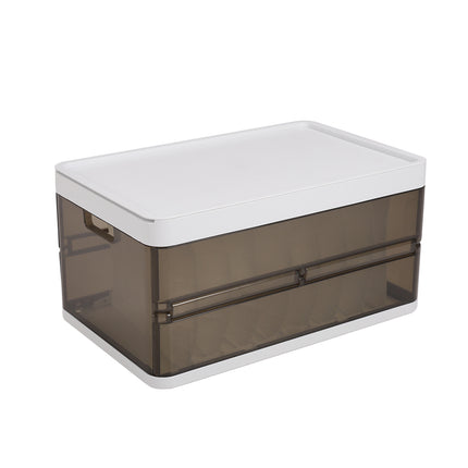 Folding Clothes Organiser Wardrobe Drawer Storage Box with Dividers