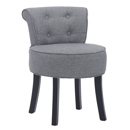 Upholstered Vanity Stool Makeup Dressing Chair