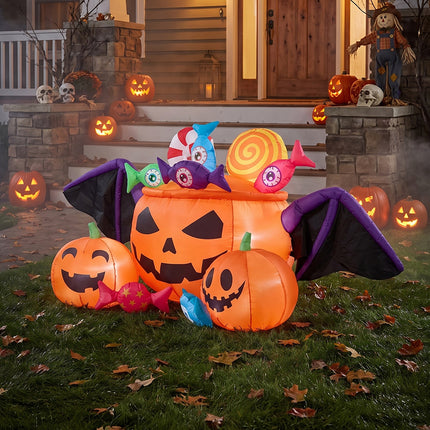 5 FT Halloween Inflatable Decoration with LED Lights