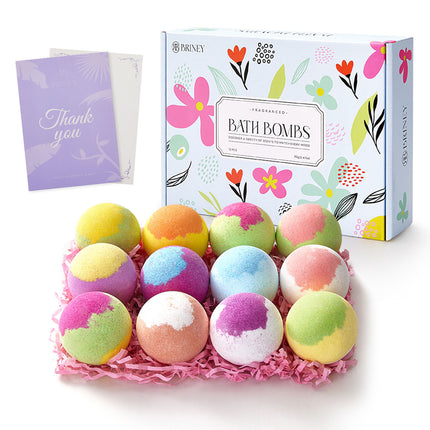 12Pcs Bath Bombs for Selfcare or Gifts