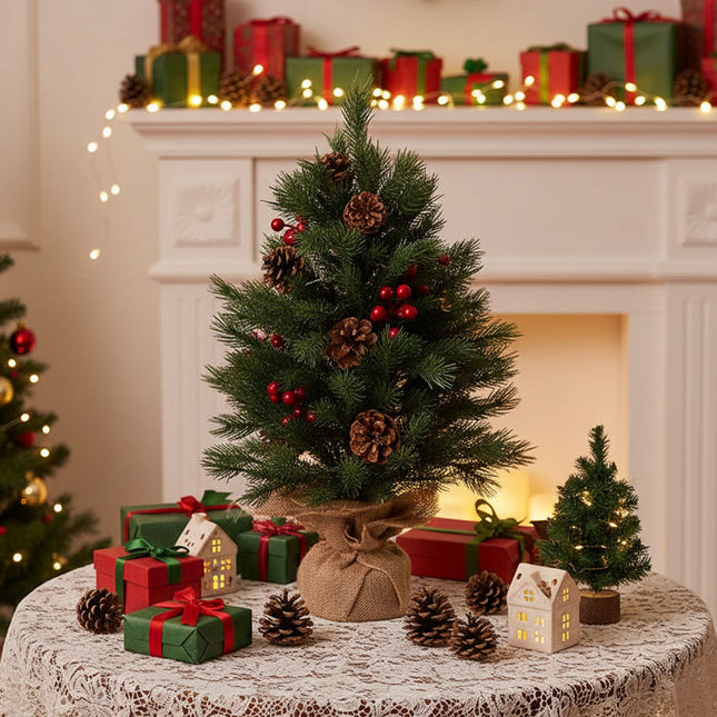 57CM Mini Christmas Tree with Lights