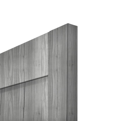 Natural Farmhouse Style MDF Wooden Barn Door with 200cm Sliding Kit