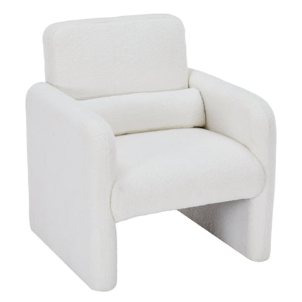 Modern Accent Chair with Lumbar Pillow