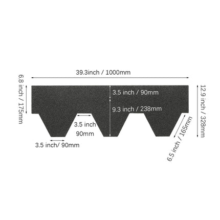18Pcs Asphalt Shingles Bitumen Roofing