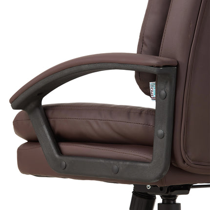 Swivel & Height Adjustable Office Chair with High Back