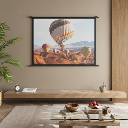 60’’ Portable 4:3 Manual Projector Screen