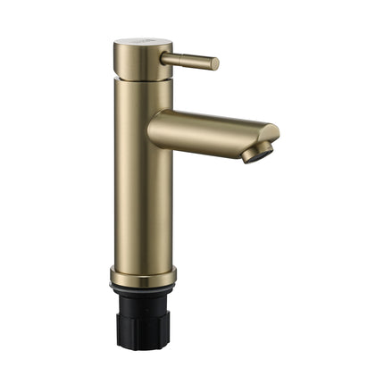 Stainless Steel Sink Tap Bathroom Kitchen Faucet with Single Lever
