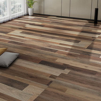 36Pcs Wood-Grain PVC Self-Adhesive Plank Flooring Set