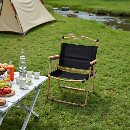 Portable Folding Camping Chair with Armrests