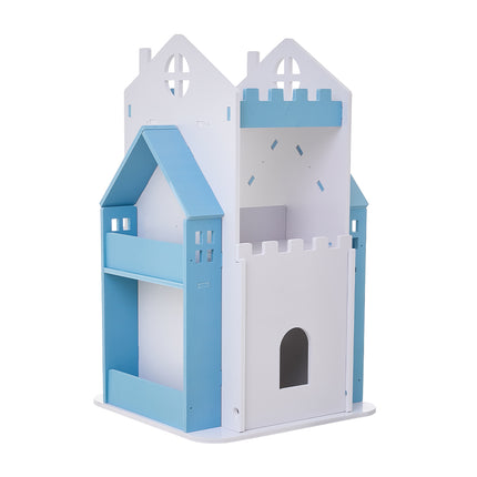 3-Tier Castle Kids Rotating Bookshelf