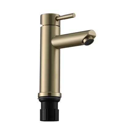 Stainless Steel Sink Tap Bathroom Kitchen Faucet with Single Lever
