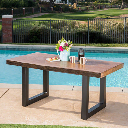 Set of 2 Metal Table Bench Legs Frames Square Steel Base Stands 60x71CM