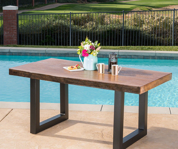 Set 2 Metal Table Bench Legs Frames Square Steel Base Stands 60x71CM