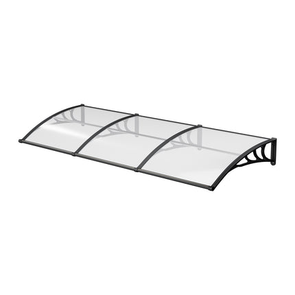 Outdoor Door Canopy Window Awning with Drainage Channel