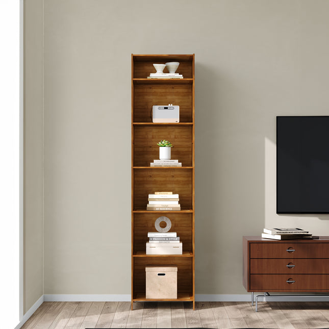 6-Tier Open Bookcase